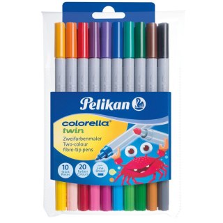 Pelikan Flamaster Pelikan Colorella Twin 949511 20 kol. (300011239)