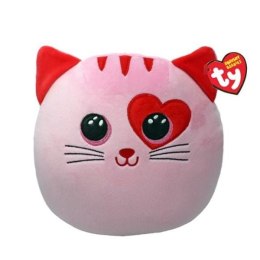 Ty Pluszak Squishy Beanies różowy kot z sercem [mm:] 300 Ty (TY39369)