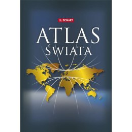Demart Książeczka edukacyjna Atlas świata Demart