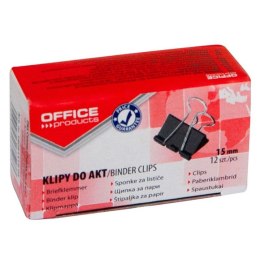 Office Products Klip Office Products 15mm czarny (18091519-05)