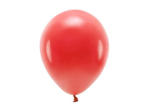 Partydeco Balon gumowy Partydeco Pastel Eco Balloons czerwony 260mm (ECO26P-007)