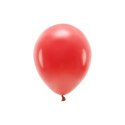 Partydeco Balon gumowy Partydeco Pastel Eco Balloons czerwony 260mm (ECO26P-007)