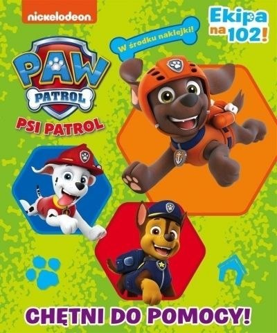 Psi Patrol Książeczka edukacyjna Psi Patrol Ekipa na 102! (821635 MSZ)