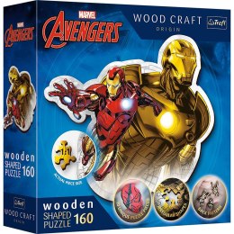 Trefl Puzzle Trefl Avengers Drewniane 160 el. (20183)