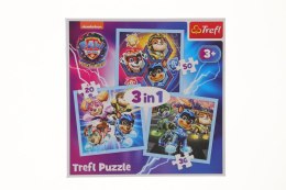 Trefl Puzzle Trefl Hot Wheels 3w1 Moc Mighty Pups 3w1 el. (34869)