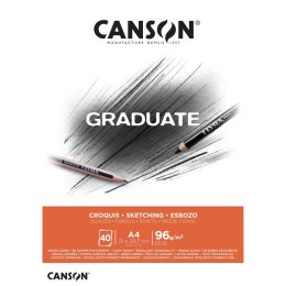Canson Blok artystyczny Canson Graduate A4 96g 40k (400110362)