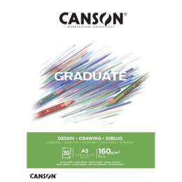 Canson Blok rysunkowy Canson Graduate A5 160g 30k (400110364)