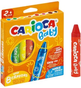 Carioca Kredki świecowe Carioca Baby 8 kol. (42892)