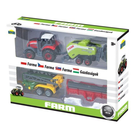 Dromader Traktor Dromader zestaw farma (130-02477) Dromader Traktor Dromader zestaw farma (130-02477)