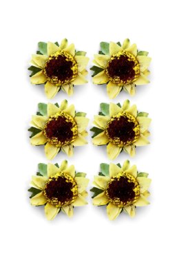 Galeria Papieru Ozdoba papierowa Galeria Papieru kwiaty samoprzylepne żółte słonecznik (252022)