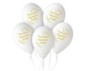 Godan Balon gumowy Godan Pierwsza Komunia Św. (kłosy) biały 320mm 13cal (GS110/PKK/25)