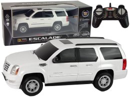 Lean Samochód Lean Cadillac Escalade R/C Biały Światła Dźwięk 1:16 (14138)