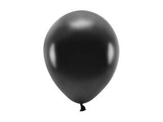 Partydeco Balon gumowy Partydeco Metalizowane Eco Balloons czarny 260mm (ECO26M-010)