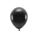 Partydeco Balon gumowy Partydeco Metalizowane Eco Balloons czarny 260mm (ECO26M-010)