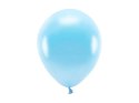 Partydeco Balon gumowy Partydeco Metalizowane Eco Balloons niebieski jasny 260mm (ECO26M-001J)