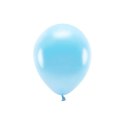 Partydeco Balon gumowy Partydeco Metalizowane Eco Balloons niebieski jasny 260mm (ECO26M-001J)