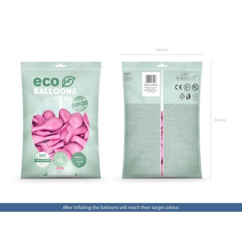 Partydeco Balon gumowy Partydeco Metalizowane Eco Balloons różowy 260mm (ECO26M-081) Partydeco Balon gumowy Partydeco Metalizowane Eco Balloons różowy 260mm (ECO26M-081)