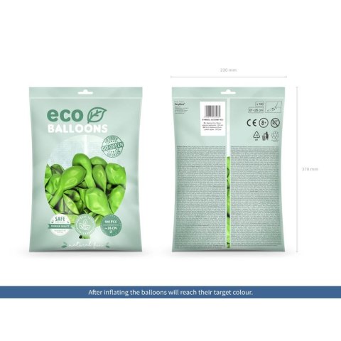 Partydeco Balon gumowy Partydeco Metalizowane Eco Balloons zielone jabłko 260mm (ECO26M-102J) Partydeco Balon gumowy Partydeco Metalizowane Eco Balloons zielone jabłko 260mm (ECO26M-102J)
