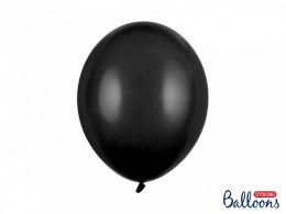 Partydeco Balon gumowy Partydeco Strong Pastel Black 100 szt. czarny 300mm (SB14P-010)