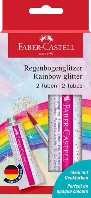 Faber Castell Brokat Faber Castell w żelu Rainbow kolor: mix 1 kolor. (125089 FC)