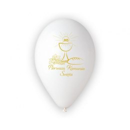 Godan Balon gumowy Godan pierwsza komunia kielich biała 330mm 13cal (GS120/PKK/25)