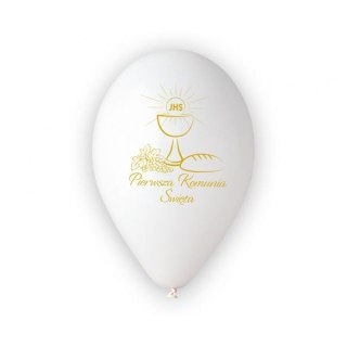 Godan Balon gumowy Godan pierwsza komunia kielich biała 330mm 13cal (GS120/PKK/25)