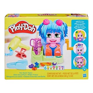 Hasbro Masa plastyczna dla dzieci Hasbro Play Doh Salon fryzjerski mix (F8807)