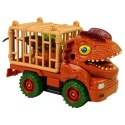 Lean Transporter Ciężarówka Dinozaur do Rozkręcania Pomarańczowy Akcesoria Lean (10421)