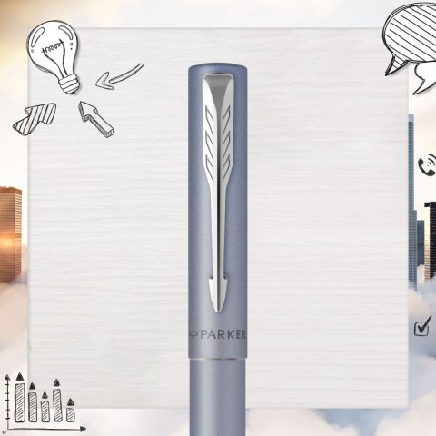 Parker Ekskluzywne pióro tłoczkowe Parker VECTOR XL M silver (2159745)