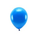 Partydeco Balon gumowy Partydeco Metalizowane Eco Balloons granatowy 260mm (ECO26M-074)