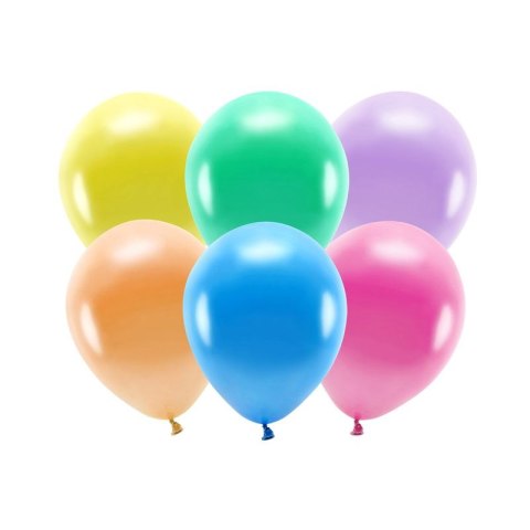 Partydeco Balon gumowy Partydeco Metalizowane Eco Balloons mix 260mm (ECO26M-000)