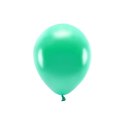 Partydeco Balon gumowy Partydeco Metalizowane Eco Balloons zielony 260mm (ECO26M-012)