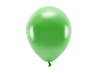 Partydeco Balon gumowy Partydeco Metalizowane Eco Balloons zielony 260mm (ECO26M-101)