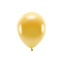 Partydeco Balon gumowy Partydeco Metalizowane Eco Balloons złoty 260mm (ECO26M-019)