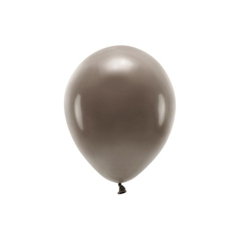 Partydeco Balon gumowy Partydeco Pastel Eco Balloons brązowy 260mm (ECO26P-032)