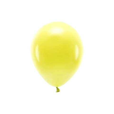 Partydeco Balon gumowy Partydeco Pastel Eco Balloons żółty 260mm (ECO26P-084)