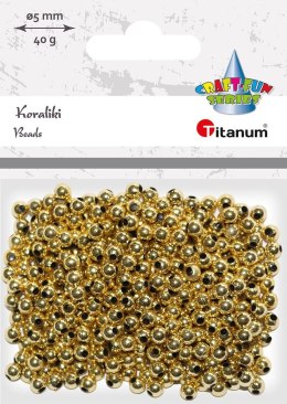 Titanum Koraliki kreatywne Craft-Fun Series złote Titanum (XBL01)