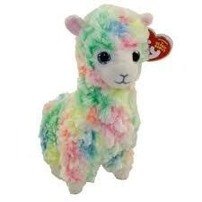 Ty Pluszak Ty Beanie Babies kremowa lama Lola [mm:] 150 (41217)