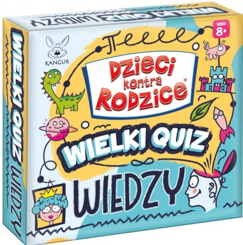 Kangur Gra karciana Kangur Dzieci kontra rodzice Wielki quiz wiedzy