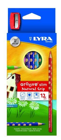 Lyra Kredki ołówkowe Lyra Groove 12 kol. (L2821120)