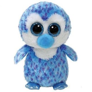 Meteor Pluszak Meteor Beanie Boos pingwin niebieski [mm:] 150 (TY36372)