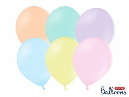 Partydeco Balon gumowy Partydeco Strong 10 szt. pastelowy 300mm (SB14P-000P-10)