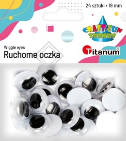 Titanum Oczka Titanum Craft-Fun Series 18mm 24 szt