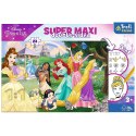 Trefl Puzzle Trefl Disney Princess Super maxi Wesołe Księżniczki 24 el. (41008)