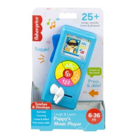 Fisher Price Zabawka dźwiękowa Fisher Price Odtwarzacz muzyczny 123 (HRC30)