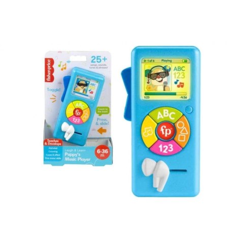 Fisher Price Zabawka dźwiękowa Fisher Price Odtwarzacz muzyczny 123 (HRC30)