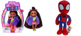 Mattel Pakiet PROMOCJA Barbie Mała lalka+Spiderman Spidey 35 cm od Disney Junior Hgp62 Mattel (477876+497280)