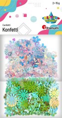 Titanum Konfetti Craft-Fun Series mix wiosenny Titanum (2324001)