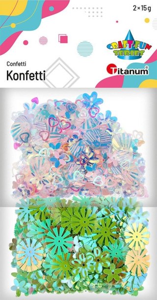 Titanum Konfetti Titanum Craft-Fun Series mix wiosenny (2324001)