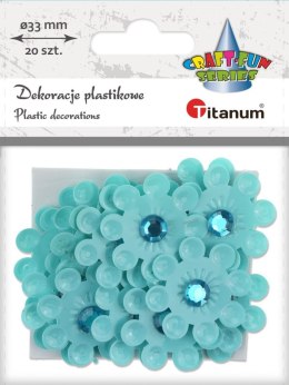 Titanum Kwiaty Titanum Craft-Fun Series samoprzylepne (2324043-blue)